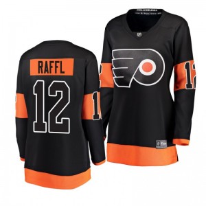 Flyers Michael Raffl Breakaway Player Fanatics Branded Black Women's Alternate Jersey - Sale