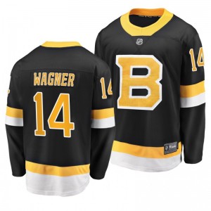 Men's Bruins Chris Wagner Black Alternate Breakaway Premier Jersey - Sale