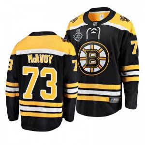 Bruins 2019 Stanley Cup Final Charlie McAvoy Home Breakaway Black Youth Jersey - Sale