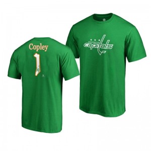Pheonix Copley Capitals 2019 St. Patrick's Day green Forever Lucky Fanatics T-Shirt - Sale