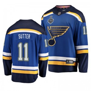 Blues Brian Sutter 2019 Stanley Cup Final Retired Player Jersey - Sale