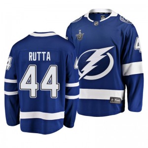 Lightning 2019 Stanley Cup Playoffs Jan Rutta Breakaway Player Blue Jersey - Sale