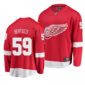 Red Wings Tyler Bertuzzi Home Breakaway Player Red Youth Jersey - Sale