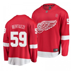 Red Home Breakaway Player Jersey Tyler Bertuzzi Red Wings - Sale