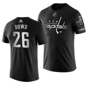 Washington Capitals 2019 Stanley Cup Playoffs Red Bound Body Checking Nic Dowd Men's T-Shirt - Sale