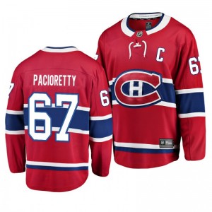 Canadiens Max Pacioretty Home Breakaway Player Red Youth Jersey - Sale