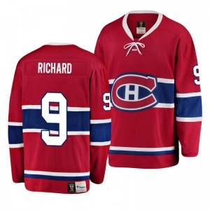 Montreal Canadiens Maurice Richard Premier Breakaway Heritage Jersey Red - Sale