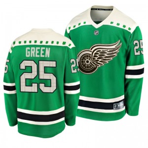 Red Wings Mike Green 2020 St. Patrick's Day Replica Player Green Jersey - Sale