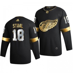 Red Wings Marc Staal Staal 2021 Golden Edition Limited Authentic Jersey - Sale