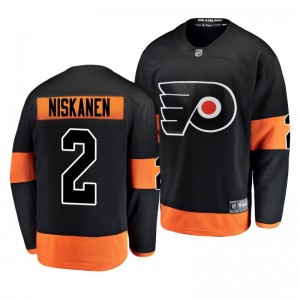 Matt Niskanen Flyers Black Breakaway Player Fanatics Branded Alternate Jersey - Sale