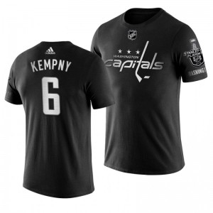 Washington Capitals 2019 Stanley Cup Playoffs Red Bound Body Checking Michal Kempny Men's T-Shirt - Sale