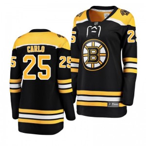 Brandon Carlo Boston Bruins Black Breakaway Player Home Women's Jersey - Sale