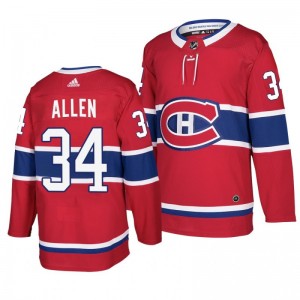 Golden Edition Limited Canadiens Jake Allen Black Jersey - Sale