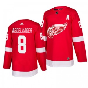 Red Wings Justin Abdelkader Red Home Adidas Authentic Jersey - Sale