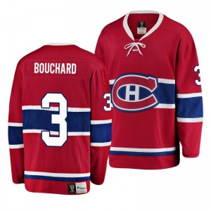 Montreal Canadiens Emile Bouchard Premier Breakaway Heritage Jersey Red - Sale