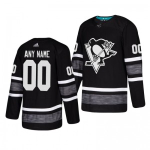 Custom Penguins Authentic Pro Parley Black 2019 NHL All-Star Game Jersey - Sale
