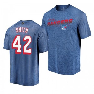 Brendan Smith New York Rangers Royal Amazement Raglan Player T-Shirt - Sale