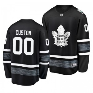 Maple Leafs Custom Black 2019 NHL All-Star Jersey - Sale