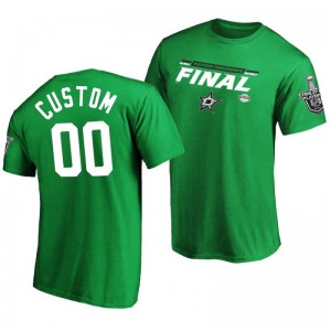 Stars Custom Green 2020 Stanley Cup Playoffs Western Conference Final  Overdrive T-Shirt - Sale
