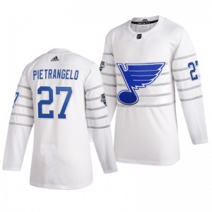 St. Louis Blues Alex Pietrangelo 27 2020 NHL All-Star Game Authentic adidas White Jersey - Sale