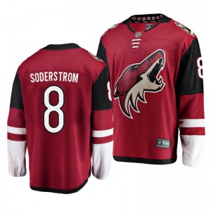 Coyotes 2019 NHL Draft Victor Soderstrom Breakaway Player Red Jersey - Sale