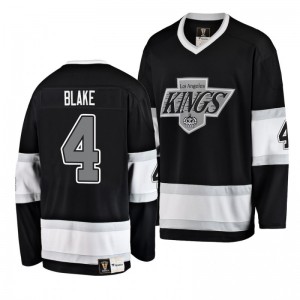 Los Angeles Kings Rob Blake Premier Player Heritage Jersey Black - Sale