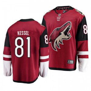 Coyotes Phil Kessel Red Home Men's Jersey - Sale