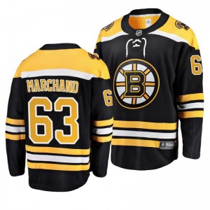 Brad Marchand Bruins Black Breakaway Player Home Jersey - Sale