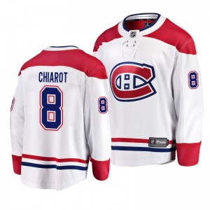 Canadiens Ben Chiarot Breakaway Player Fanatics Branded White Away Jersey - Sale