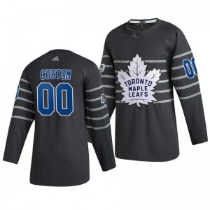 Toronto Maple Leafs Custom 00 2020 NHL All-Star Game Authentic adidas Gray Jersey - Sale