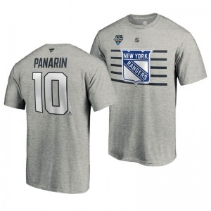 Rangers Artemi Panarin 2020 NHL All-Star Game Steel Name and Number Men's T-shirt - Sale