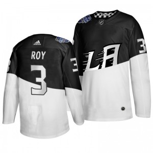 Matt Roy #3 2020 Stadium Series Los Angeles Kings Authentic Jersey - White Black - Sale