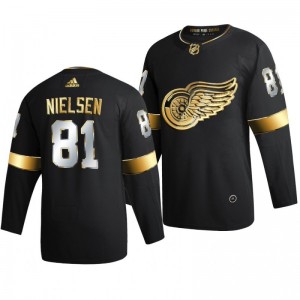 Red Wings frans nielsen nielsen 2021 Golden Edition Limited Authentic Jersey - Sale