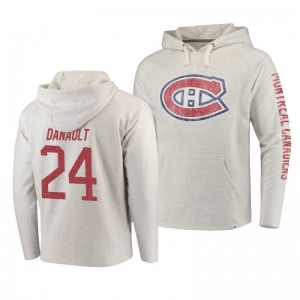 Montreal Canadiens Phillip Danault True Classics Cream French Terry Pullover Hoodie - Sale