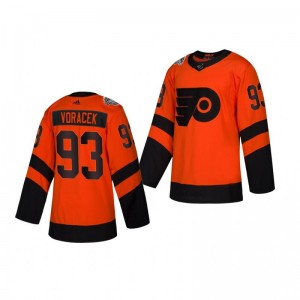 Flyers Jakub Voracek 2019 NHL Stadium Series Adidas Authentic orange Youth Jersey - Sale