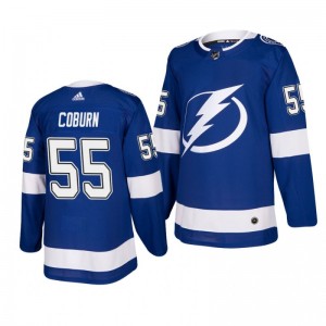 Lightning Braydon Coburn Blue Home Authentic Player Jersey - Sale