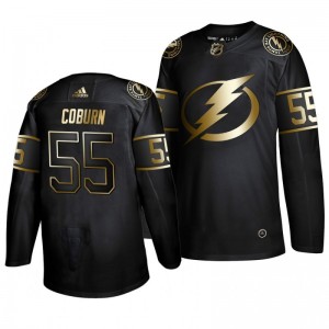 Braydon Coburn Lightning Golden Edition  Authentic Adidas Jersey Black - Sale