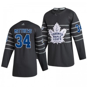 Toronto Maple Leafs Auston Matthews 34 2020 NHL All-Star Game Authentic adidas Gray Jersey - Sale