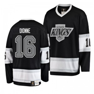 Los Angeles Kings Marcel Dionne Premier Player Heritage Jersey Black - Sale