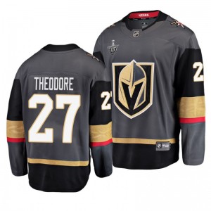 Golden Knights Shea Theodore 2019 Stanley Cup Playoffs Breakaway Player Jersey Black - Sale