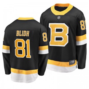 Men's Bruins Anton Blidh Black Alternate Breakaway Premier Jersey - Sale