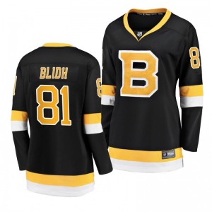 Women's Bruins Anton Blidh Black Alternate Breakaway Premier Jersey - Sale