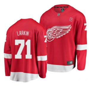 Red Home Breakaway Player Jersey Dylan Larkin Red Wings - Sale