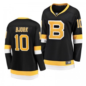 Women's Bruins Anders Bjork Black Alternate Breakaway Premier Jersey - Sale