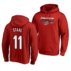 Jordan Staal Carolina Hurricanes 2019 Stanley Cup Playoffs Bound Body Checking Pullover Hoodie Red