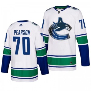 Tanner Pearson Canucks Authentic adidas Away White Jersey - Sale