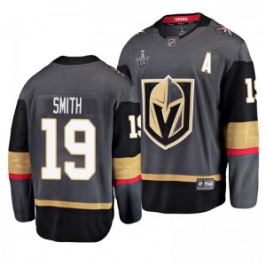 Golden Knights Reilly Smith 2019 Stanley Cup Playoffs Breakaway Player Jersey Black - Sale
