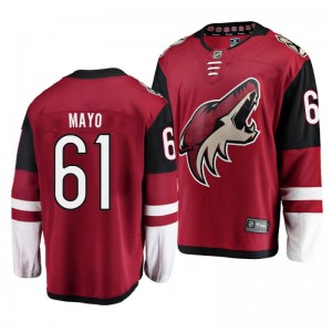 Home Breakaway Player Coyotes Dysin Mayo Red Jersey - Sale