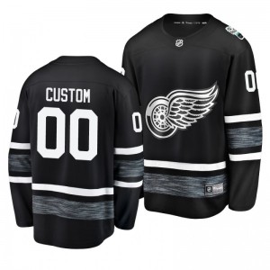 Red Wings Custom Black 2019 NHL All-Star Jersey - Sale