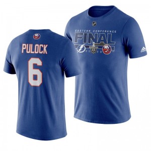2020 Stanley Cup Playoffs Islanders Ryan Pulock Royal Eastern Conference Final Matchup T-Shirt - Sale